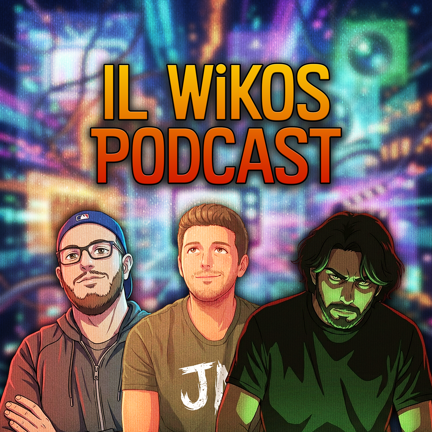 Il Wikos Podcast illustrated cover