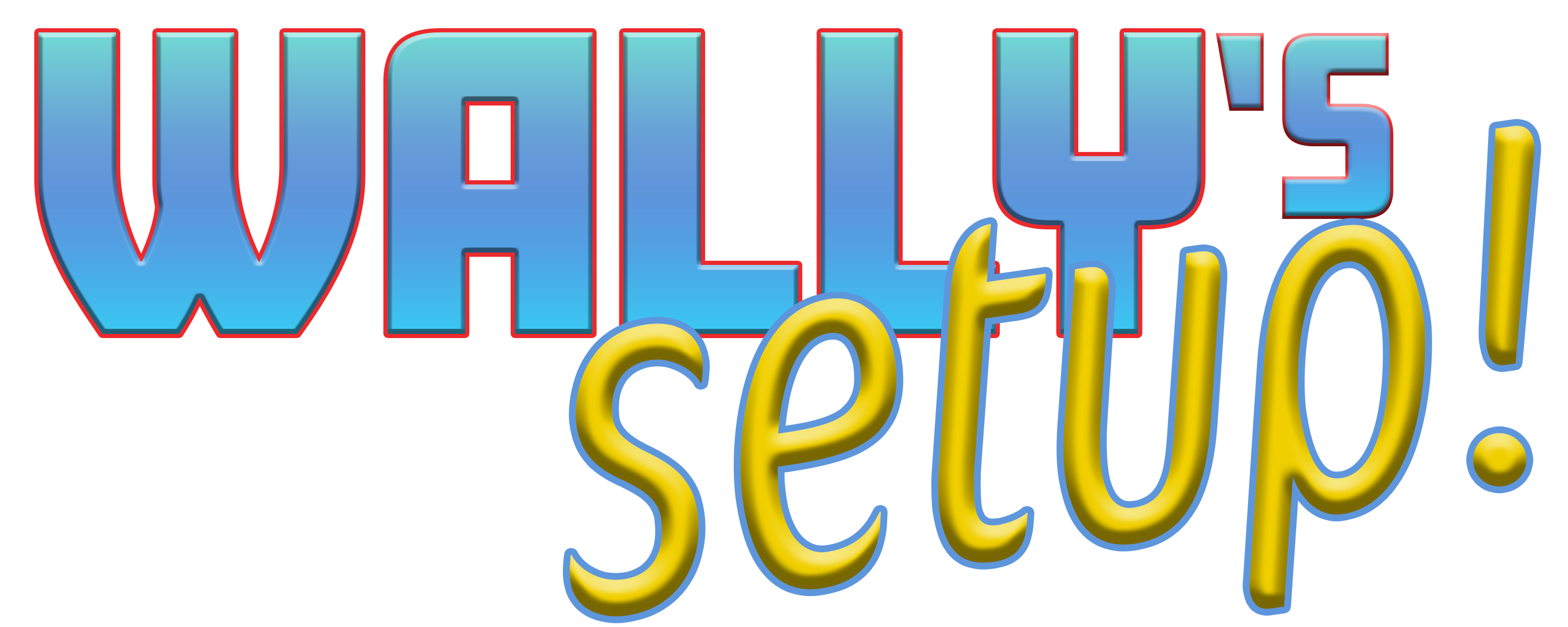 Wally's Setup! logo